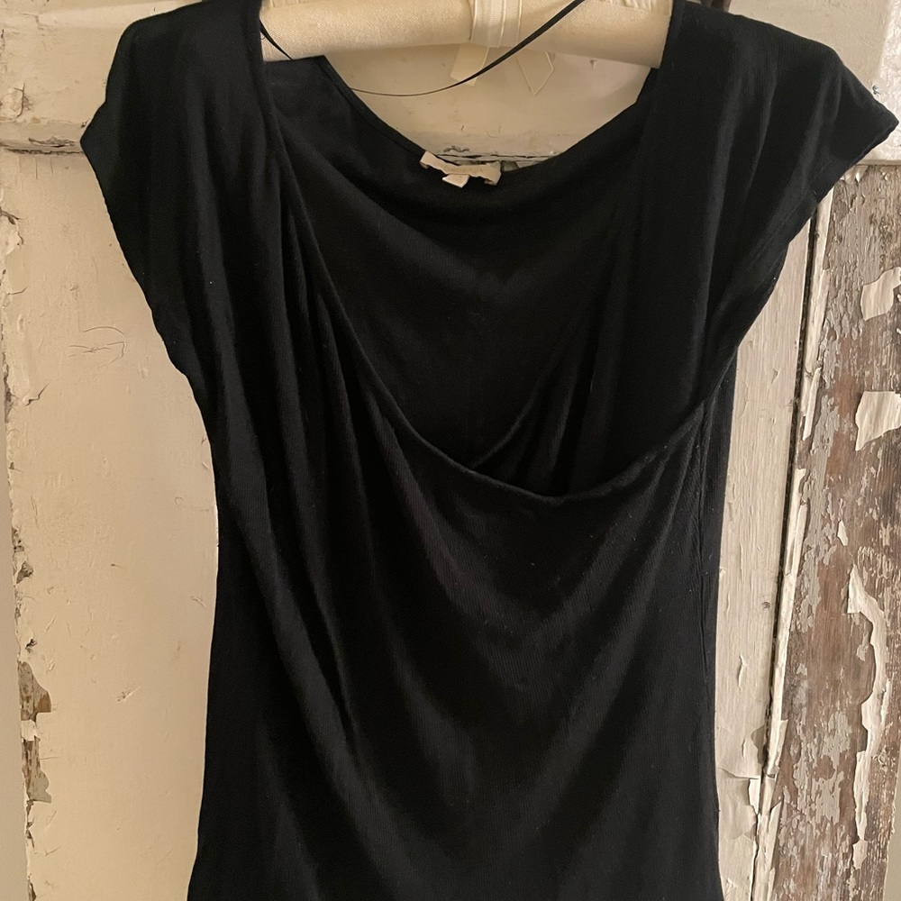 Gorgeous Black Bordeaux Top, Size L
